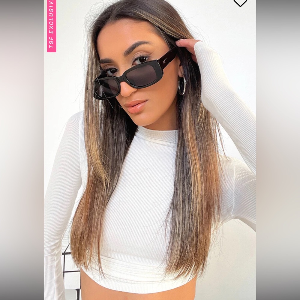 Thatssofetch Odysey Thick Frame Sunglasses - Black